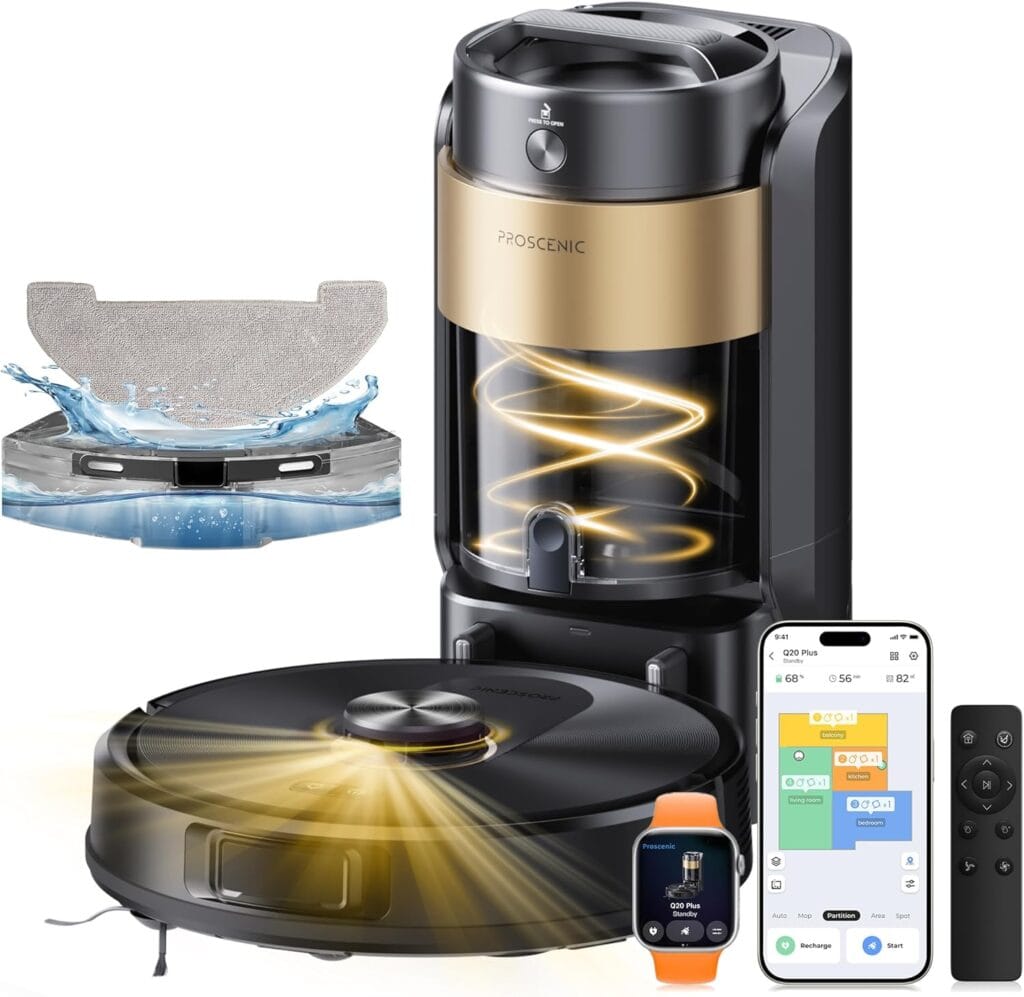 meilleur robot aspirateur poils d'animaux Proscenic Q20