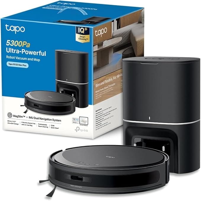 meilleur robot aspirateur pas cher Tapo RV20Max Plus