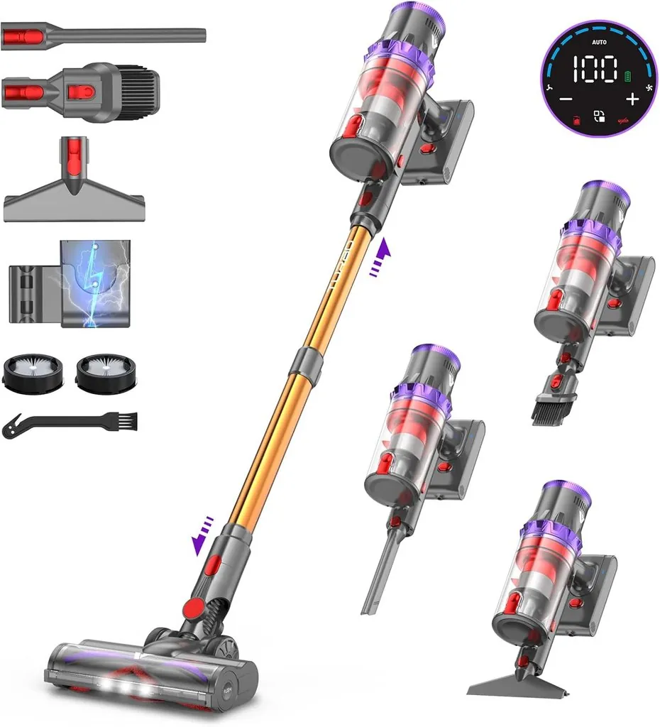Aspirateur balai polis d'animaux Coovy SU7